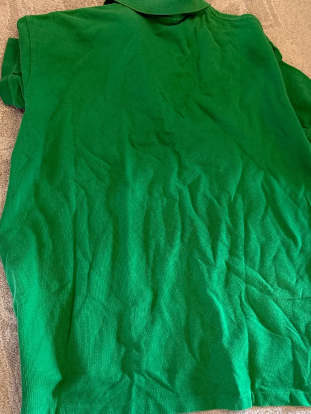 Ralph Lauren Bright Green Polo Shirt with Pony